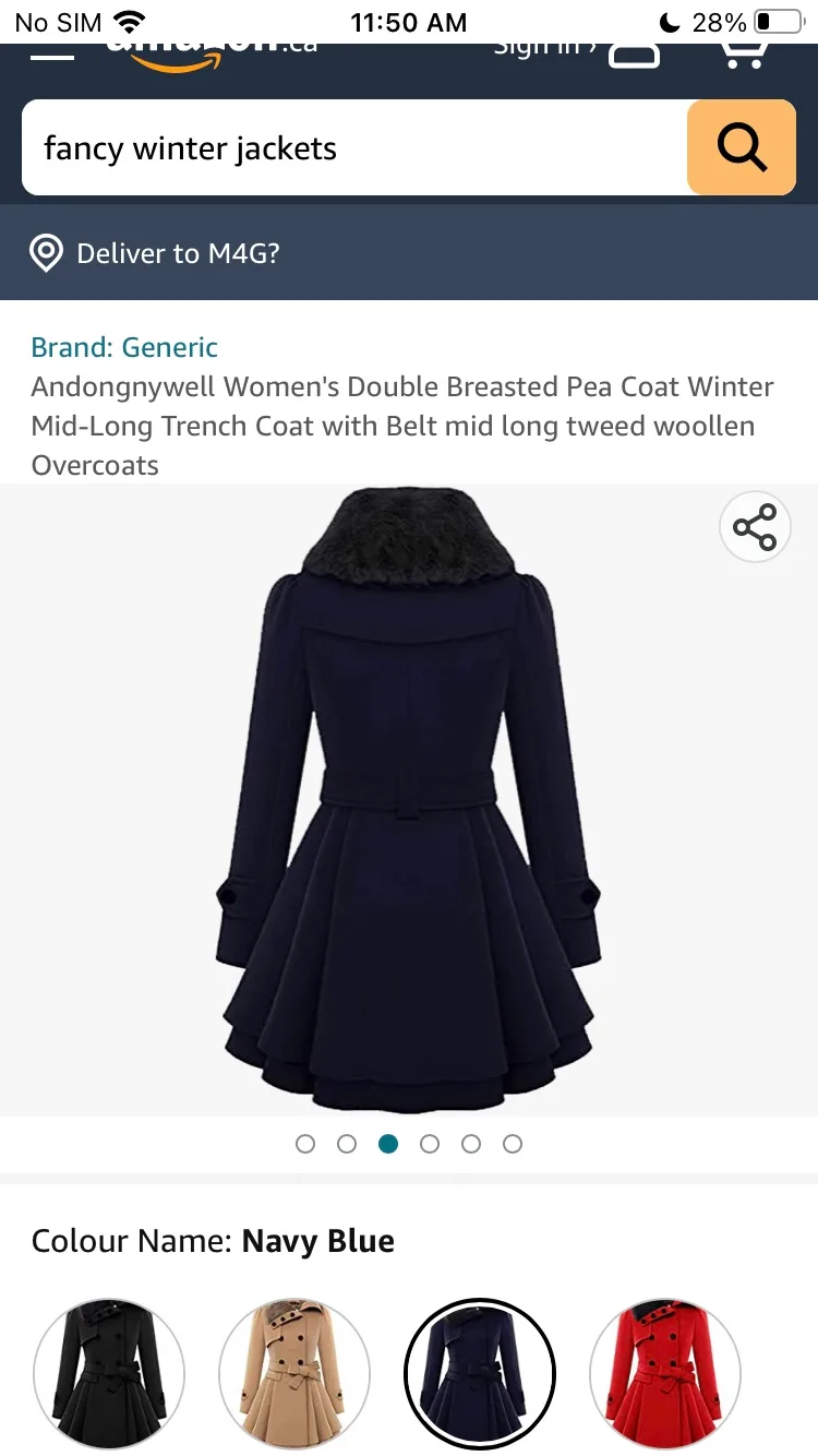 Brand new wool coat