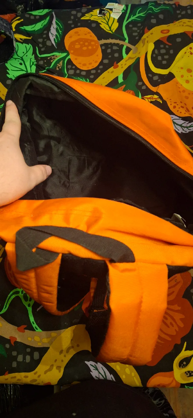 Orange & Black Dragon Ball Z Backpack image indicator(3)