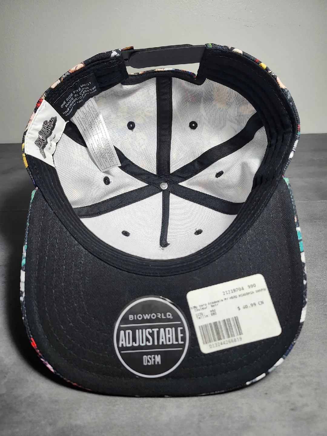 My Hero Academia SnapbackHat Cap OSFA Adjustable image indicator(4)