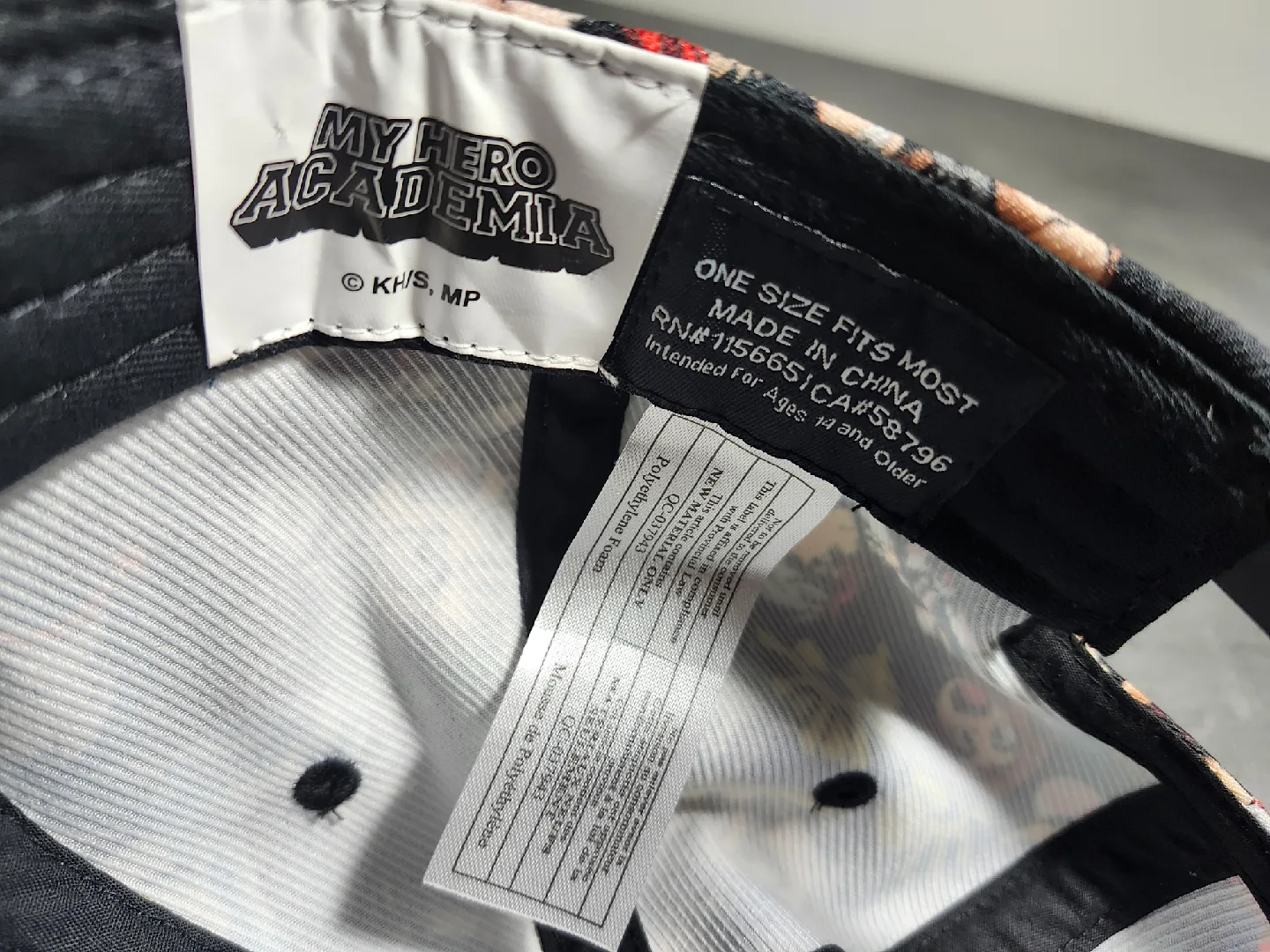 My Hero Academia SnapbackHat Cap OSFA Adjustable image indicator(5)