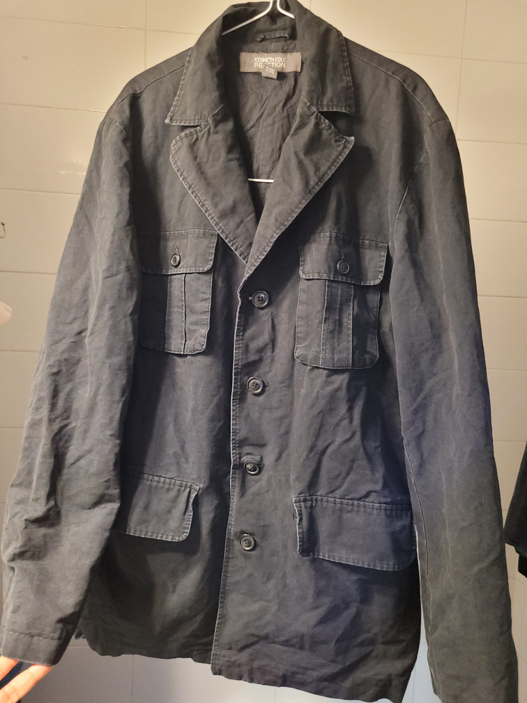Kenneth Cole Reaction Black Jacket - Large