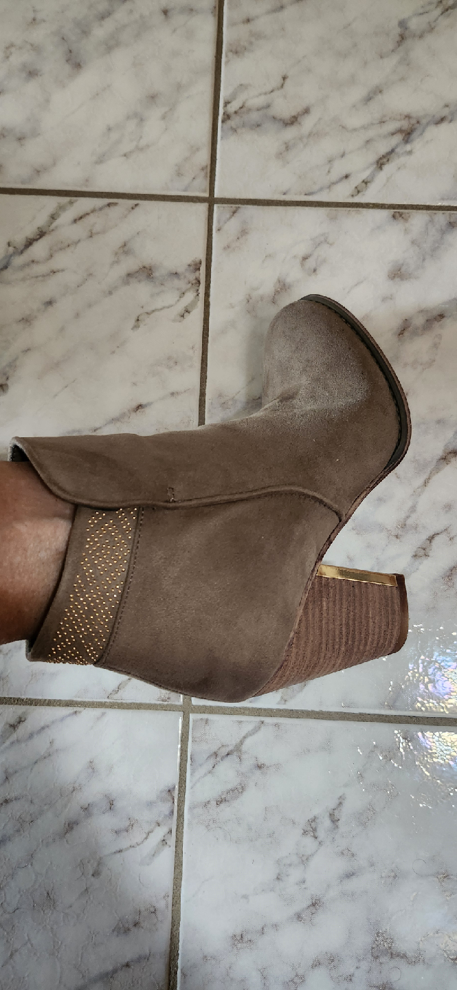Call It Spring faux suede Ankle Boots - Size 8.5 - photo 3