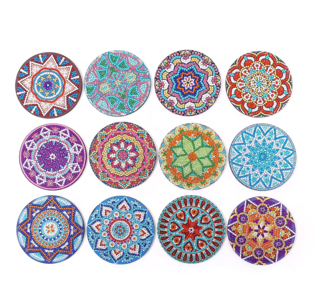10 diy gem coasters kit - photo 2