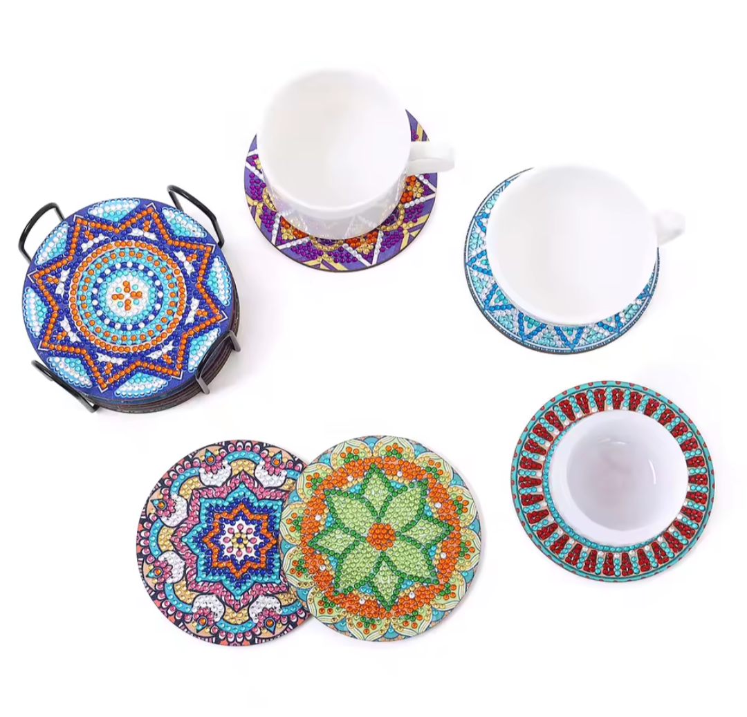 10 diy gem coasters kit - photo 3