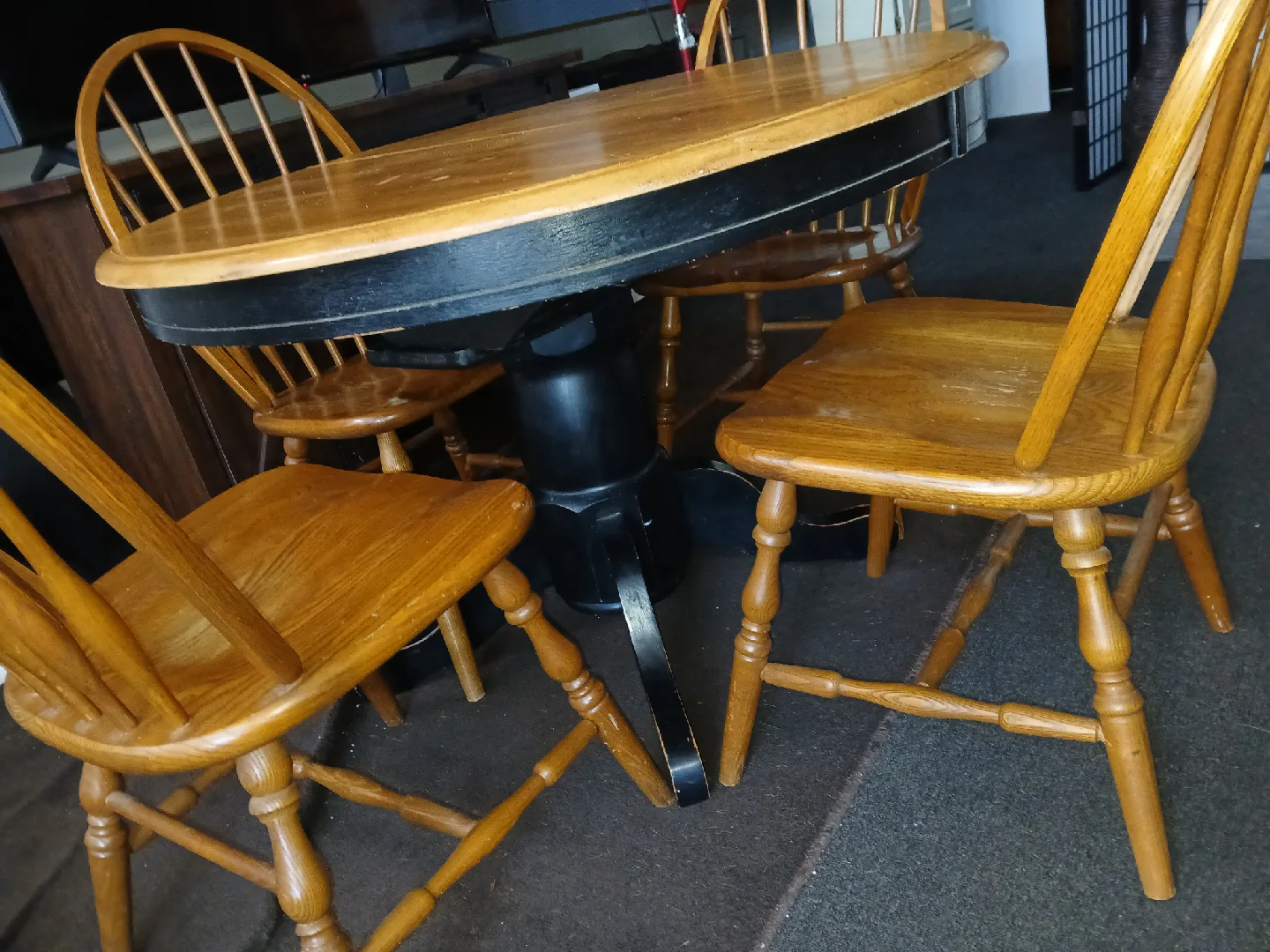 dining table and 4 chears thumbnail