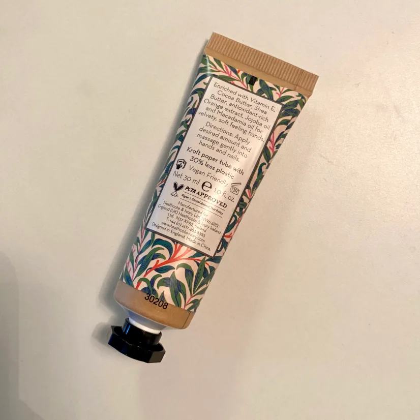 Williams Morris Hand Cream 30ml image indicator(2)