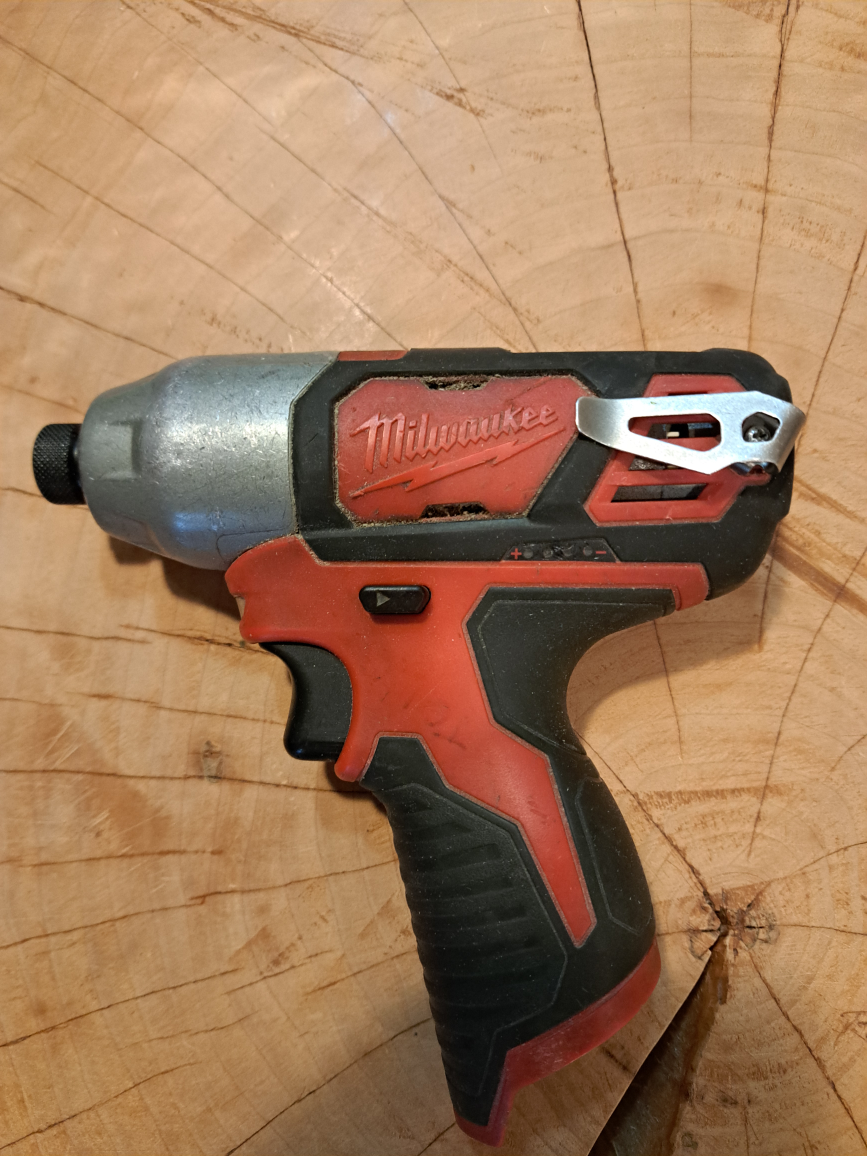 Milwaukee- m12 1/4" impact driver