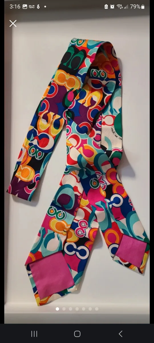 Coach 100% Silk Tie image indicator(6)