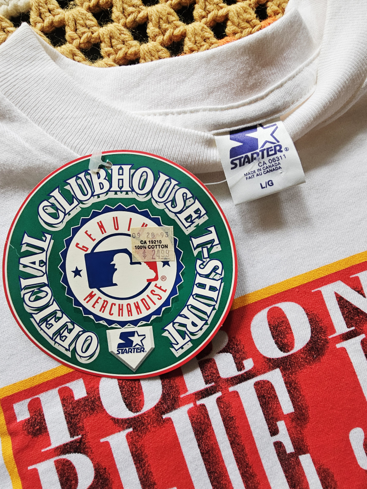 Deadstock Toronto Blue Jays 1993 Single Stitch Vintage Tshirt - photo 4