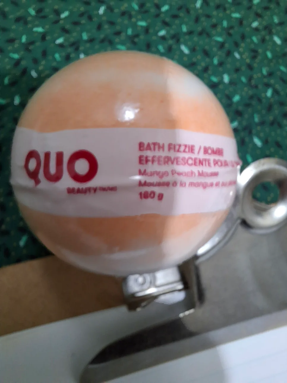Quo Beauty Mango Peach Mousse Bath Fizzer - 160g thumbnail