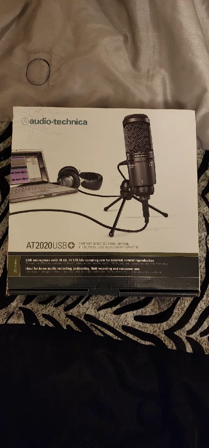 Audio-Technica AT2020USB+ Cardioid Condenser Mic