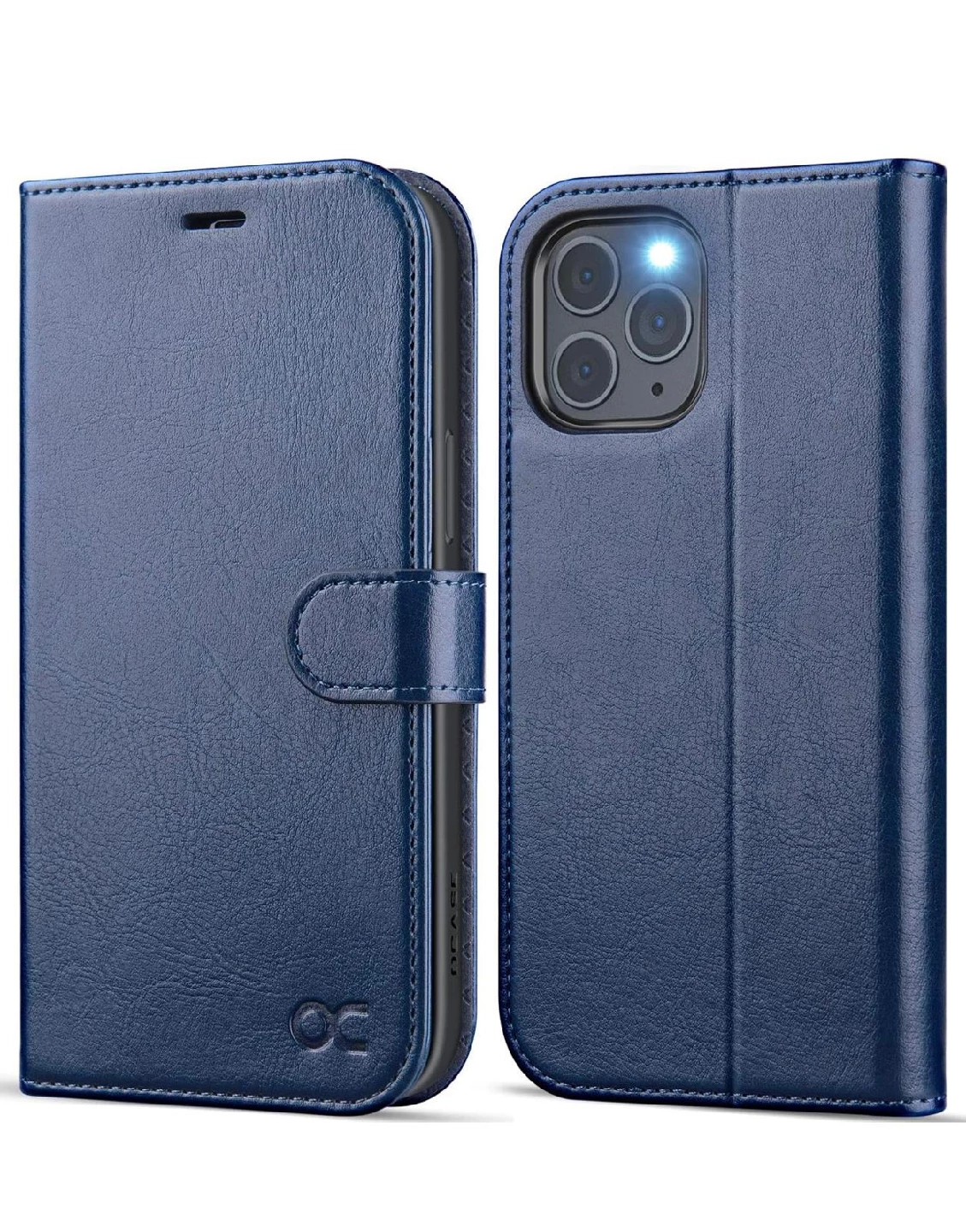 DCASE iPhone 12 Pro Max Blue Wallet Case