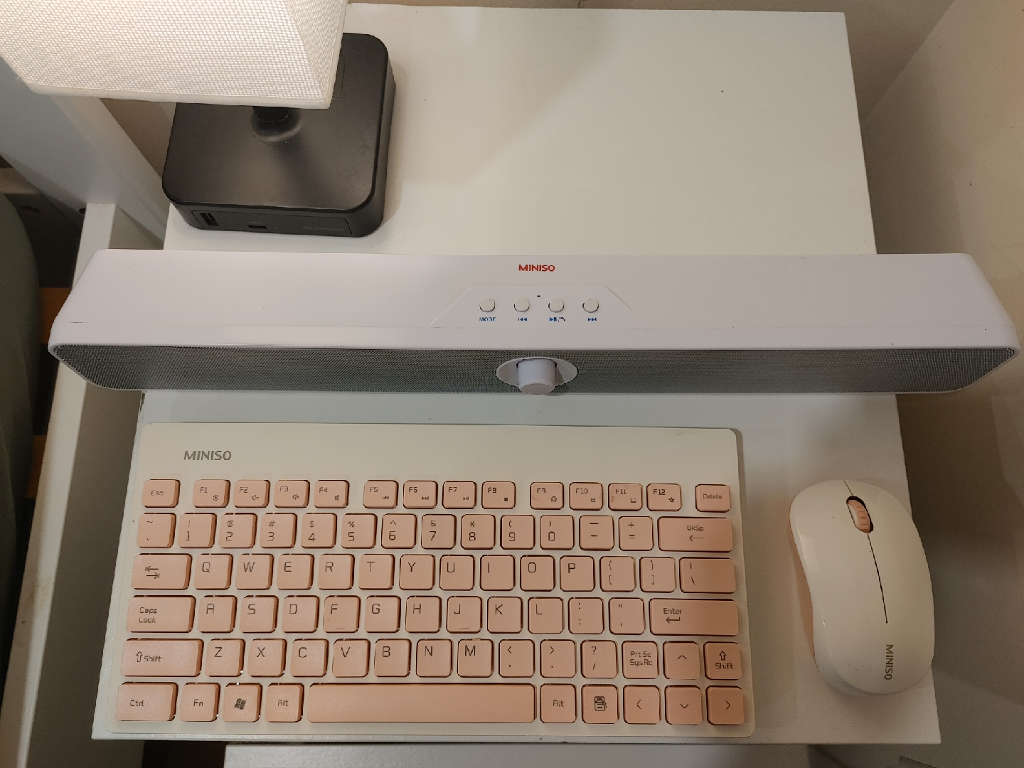 Miniso Wireless Keyboard, Mouse, and Soundbar - photo 4