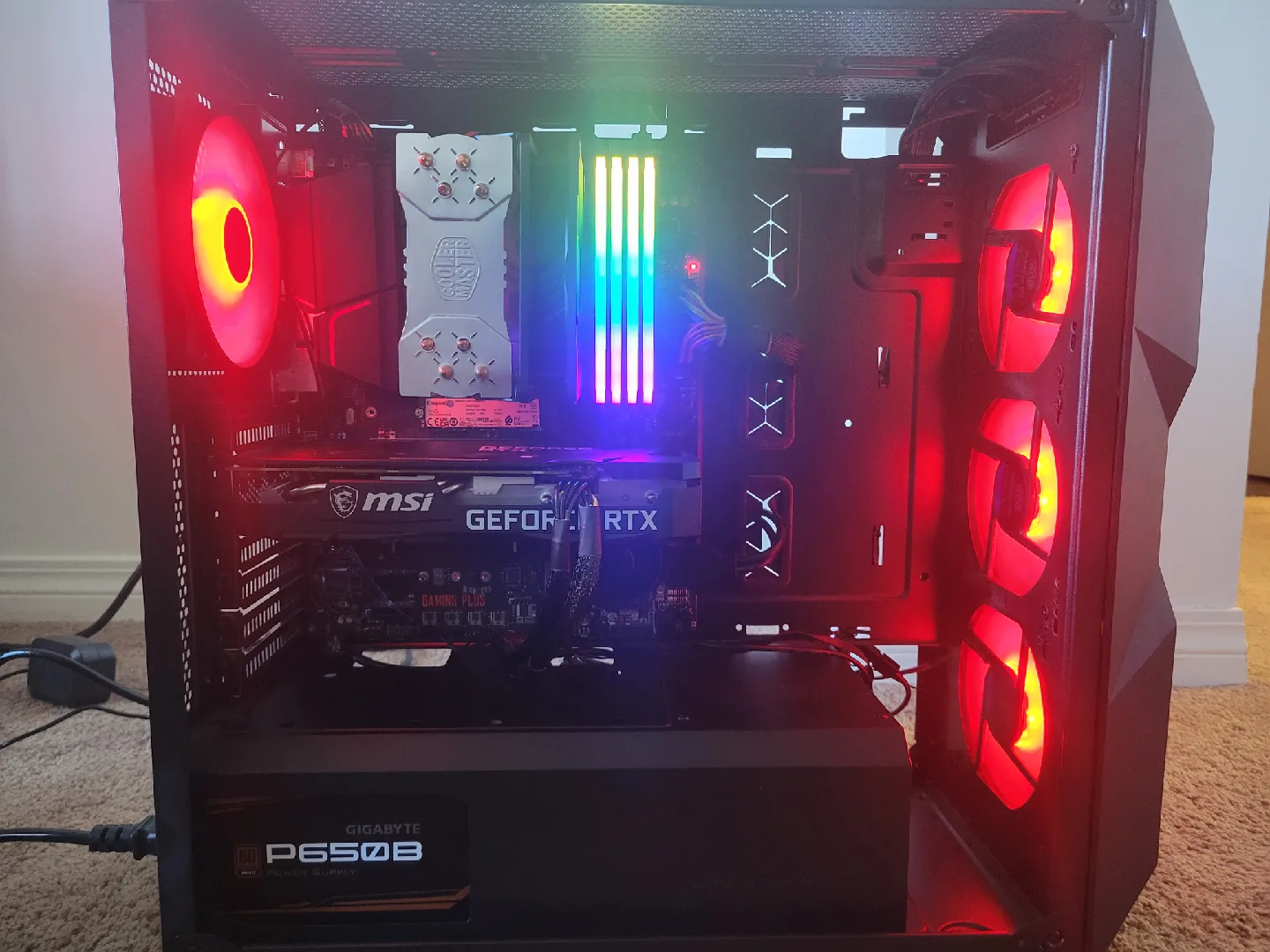 Custom Gaming PC with RTX 3060 12GB and Ryzen 5 5600x image indicator(2)
