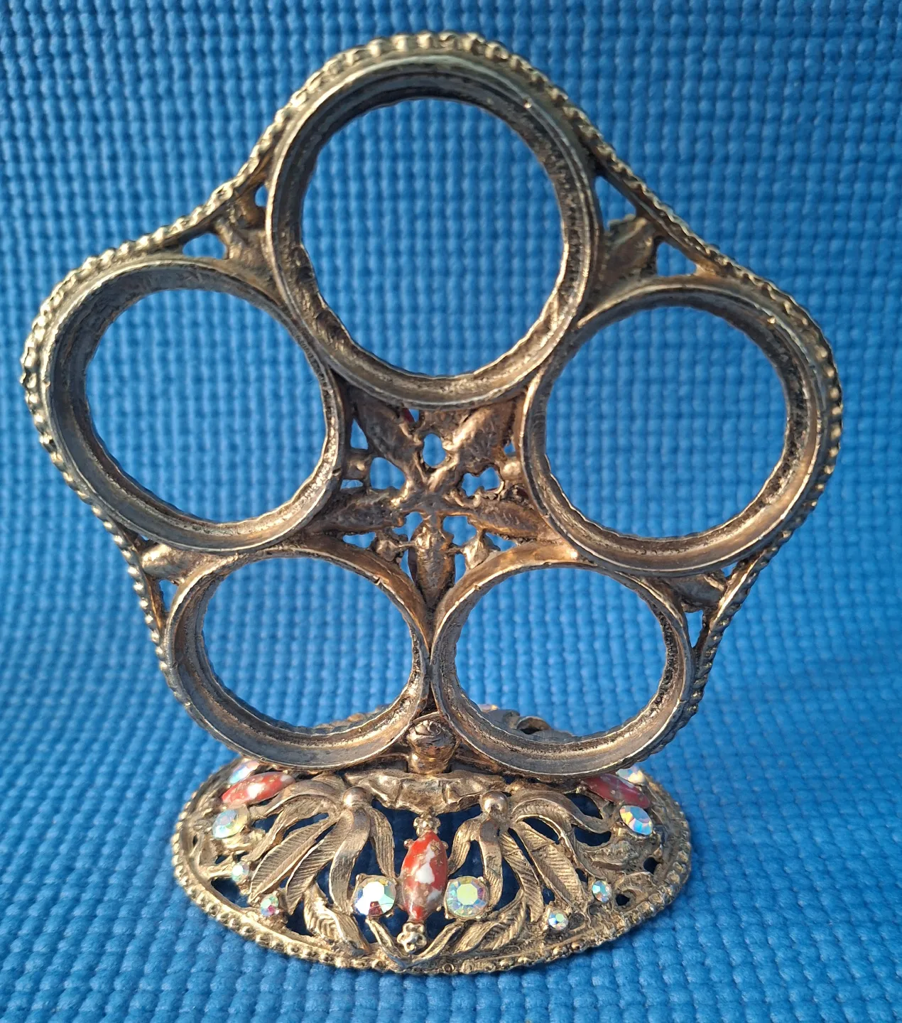 Vintage Ornate Brass Picture Frame image indicator(2)
