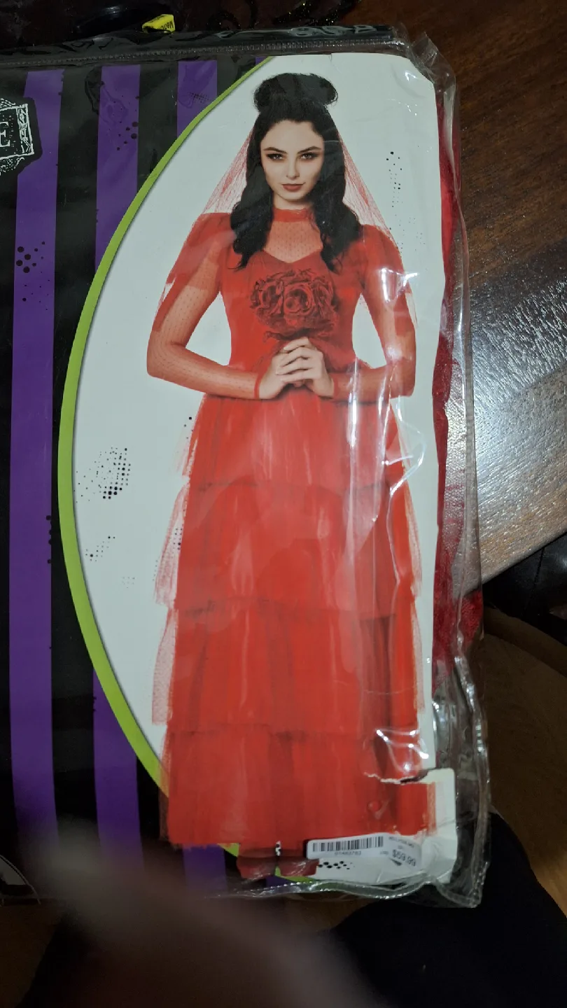 Beetlejuice Lydia Costume - Adult Medium (8-10) image indicator(5)