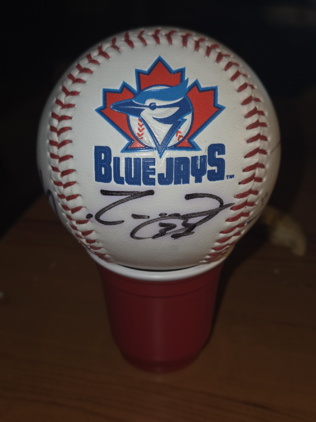 Signed Blue Jays Baseball - photo 2
