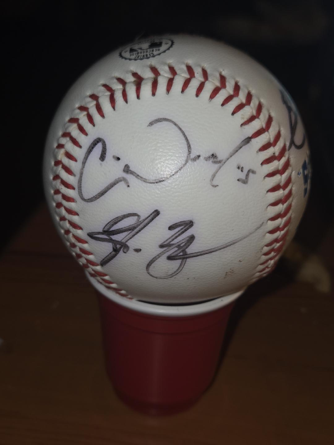Signed Blue Jays Baseball - photo 3