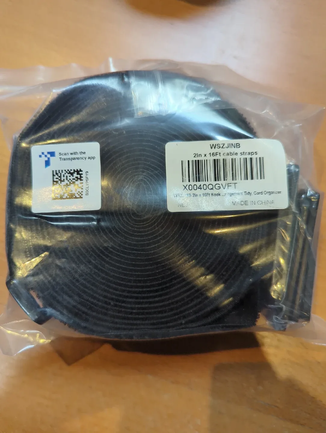 WSZJINB 2in x 16Ft Cable Straps - New! thumbnail