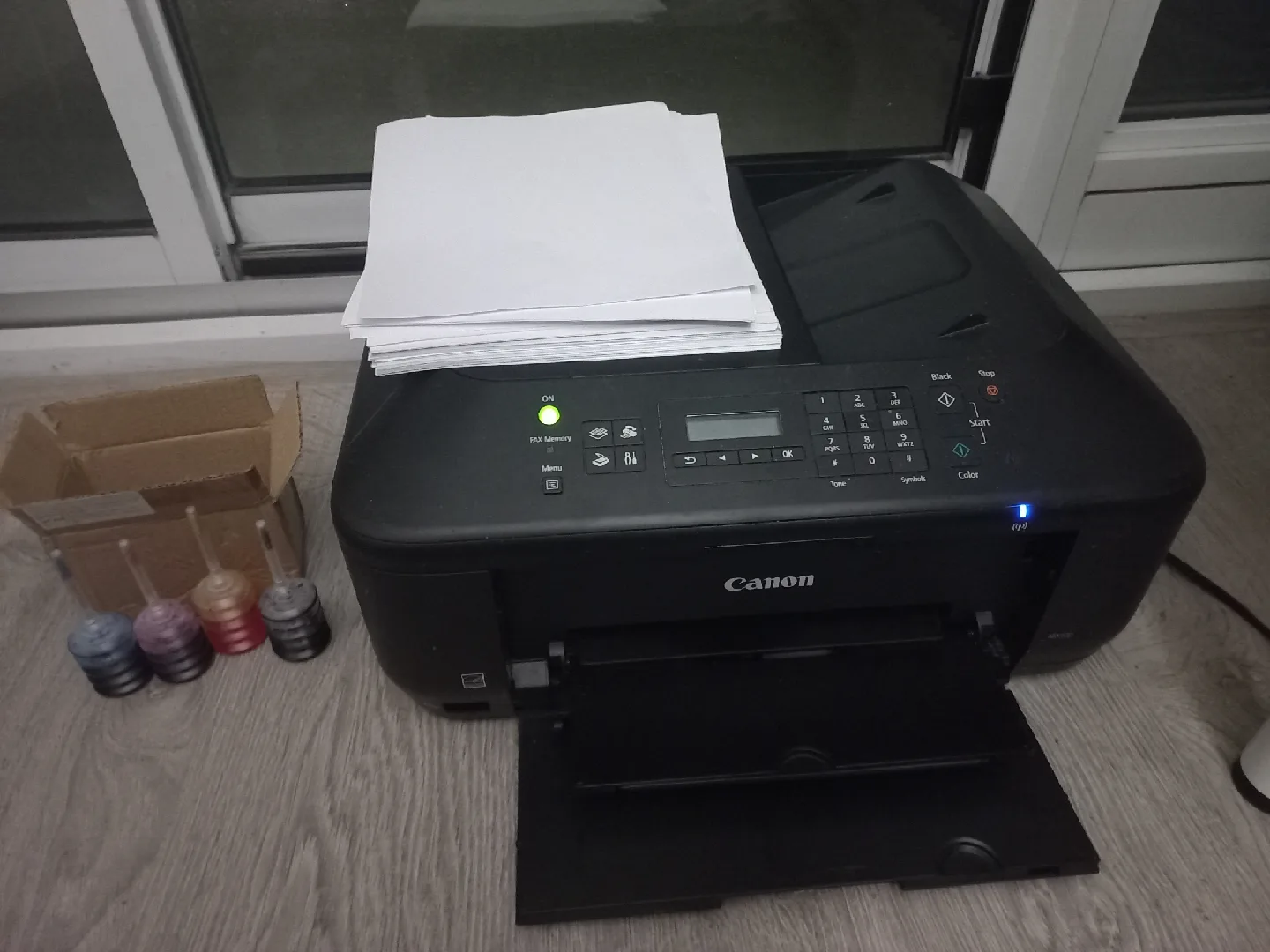 Wireless Printer Canon MX532, refill inks, paper thumbnail