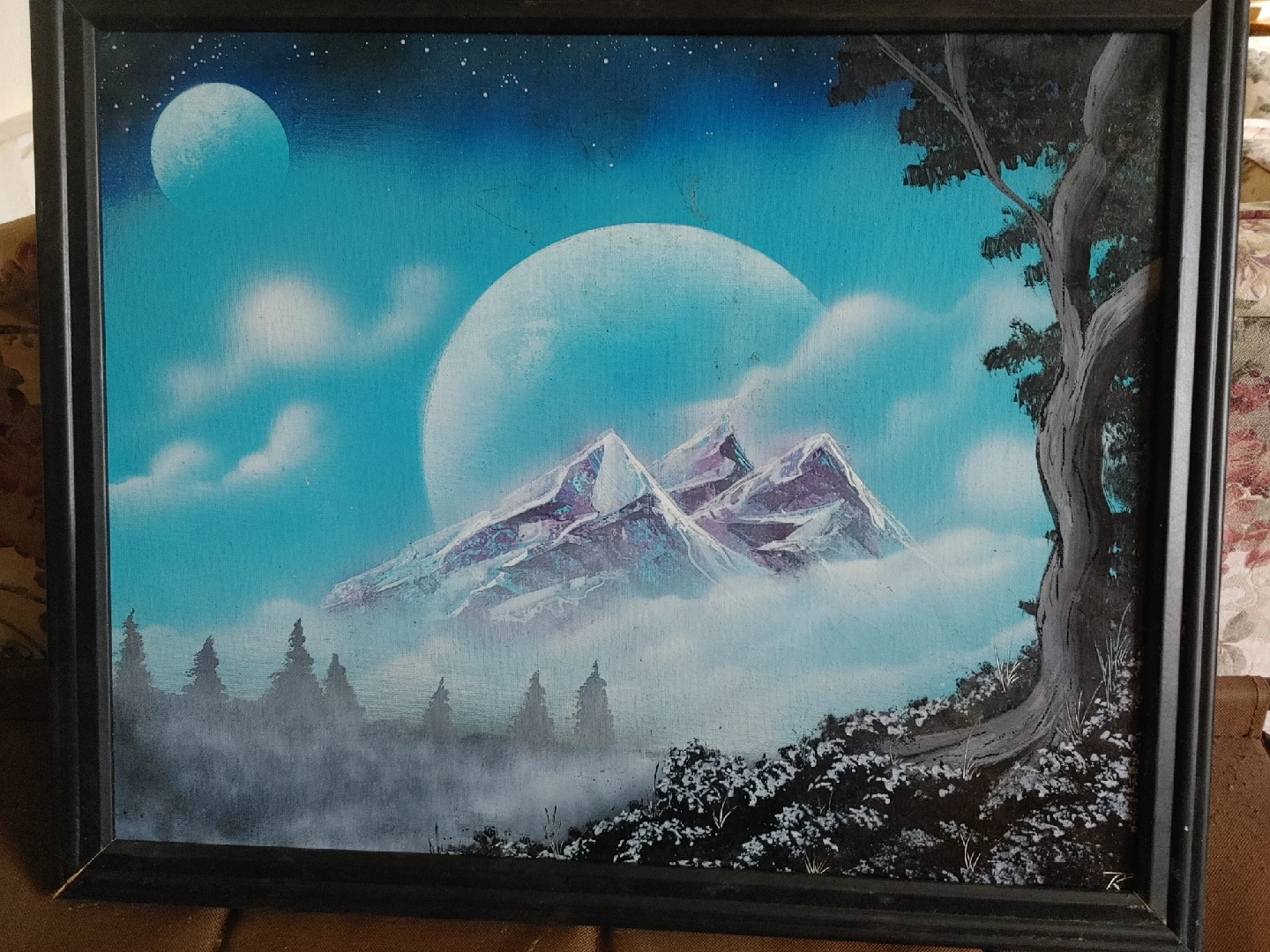 Spray paint picture