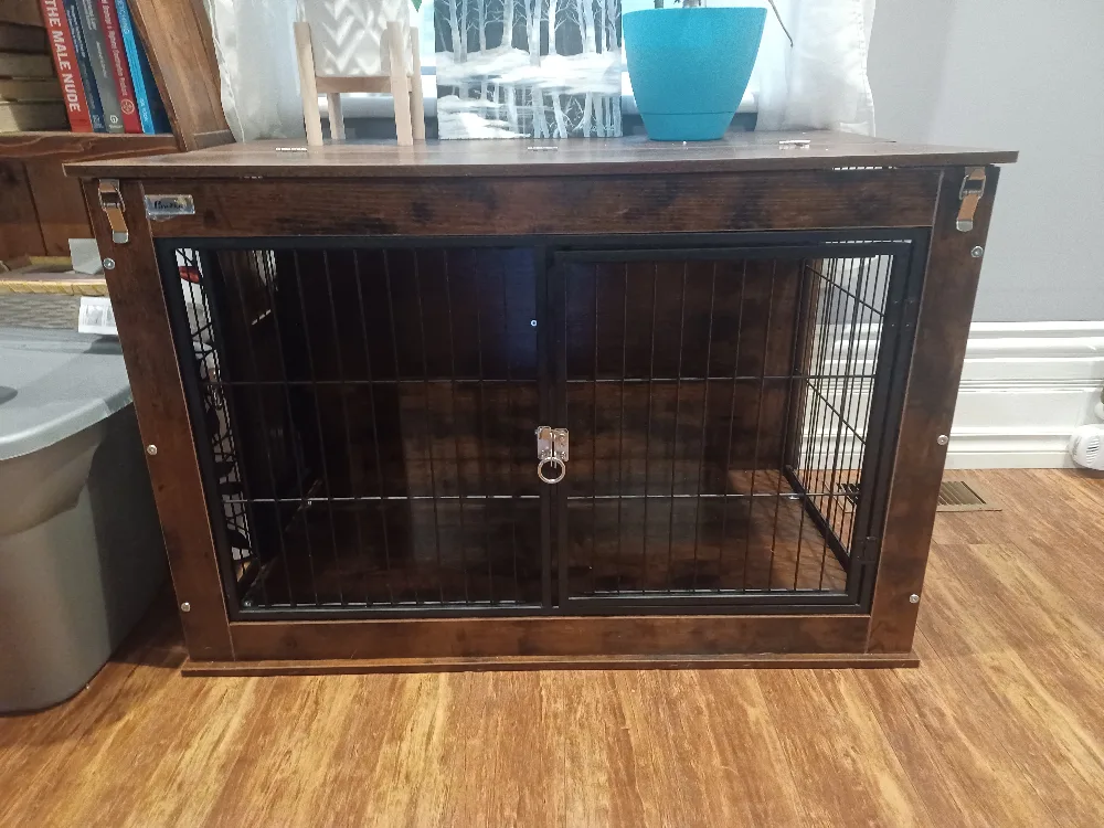PawHut Dog Crate Furniture - 38" Wide
