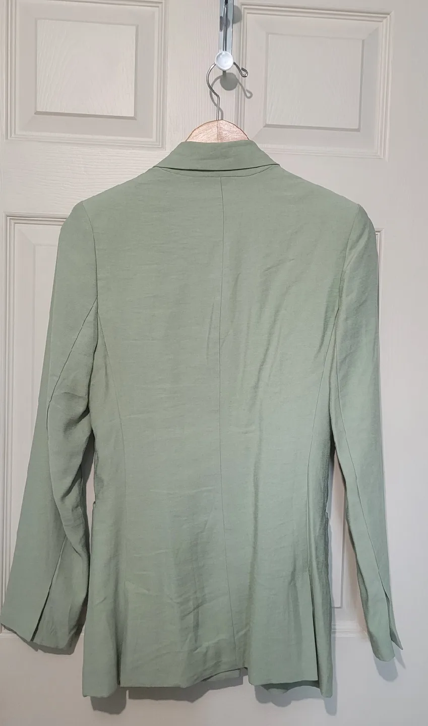 Hey Babe from M Light Green Blazer - Size S/M image indicator(3)