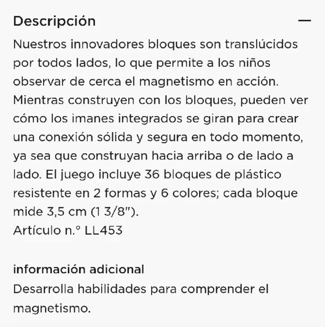 Lakeshore See-Inside Magnetic Blocks - 36 Pieces image indicator(7)