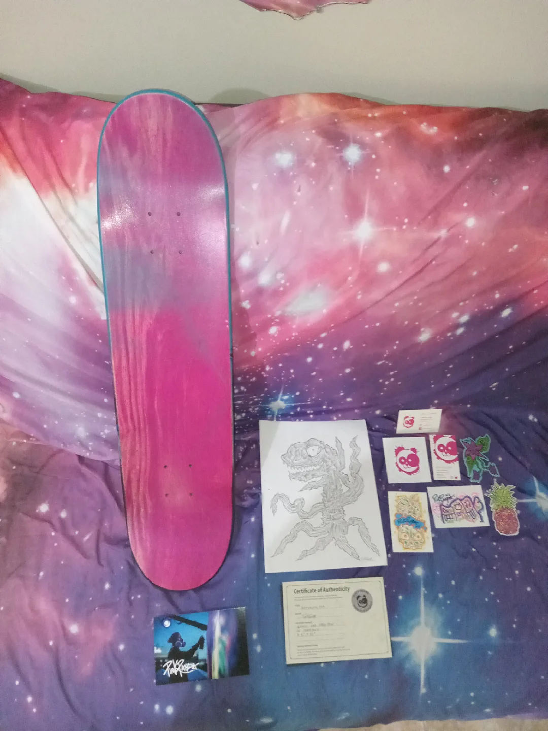 Pink Panda 'Nosferatu' Skateboard Deck image indicator(3)