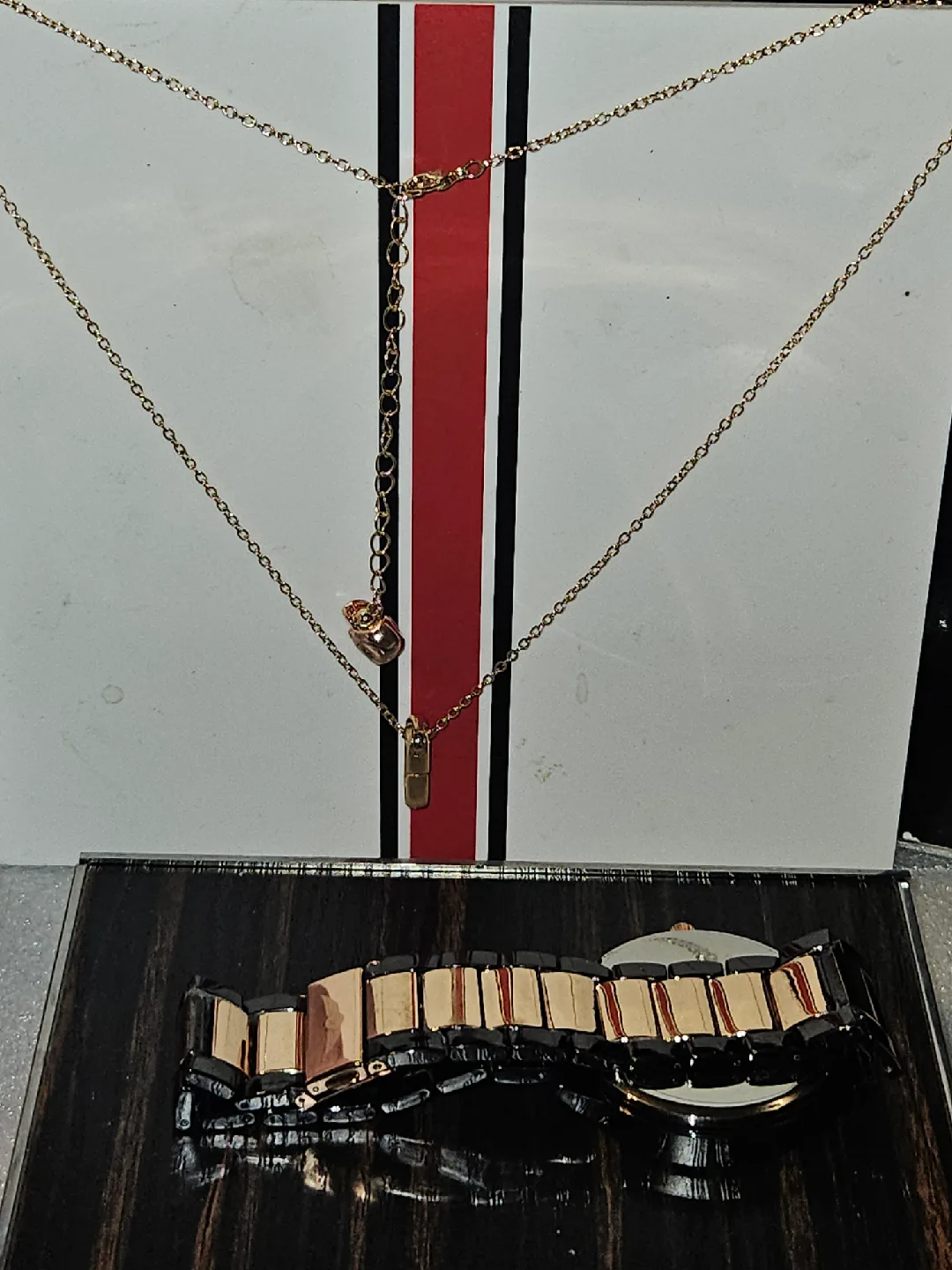 Gianello Italian Design Watch - Black & Rose Gold image indicator(8)