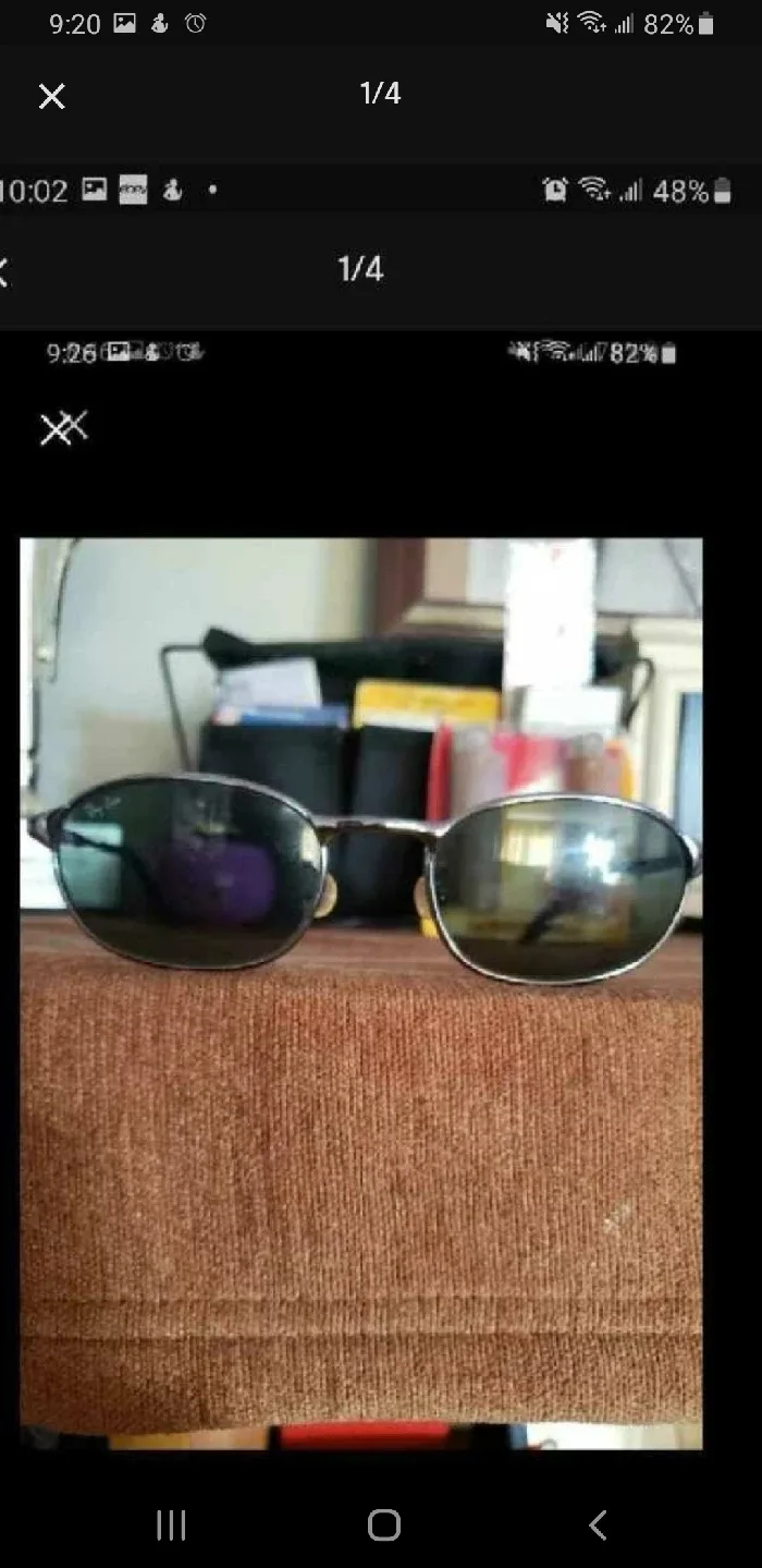 Ray-Ban Sunglasses with Case