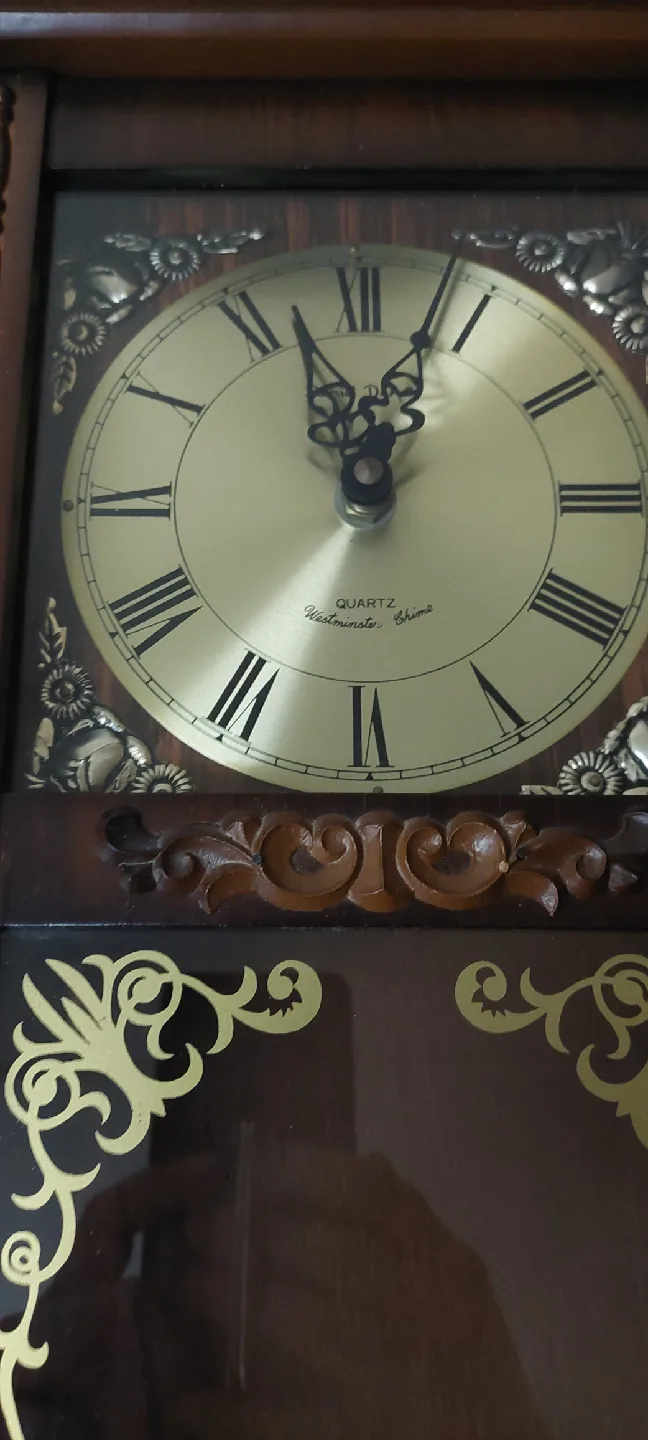 Vintage Grandfather Chime Quartz Wall Clock image indicator(3)