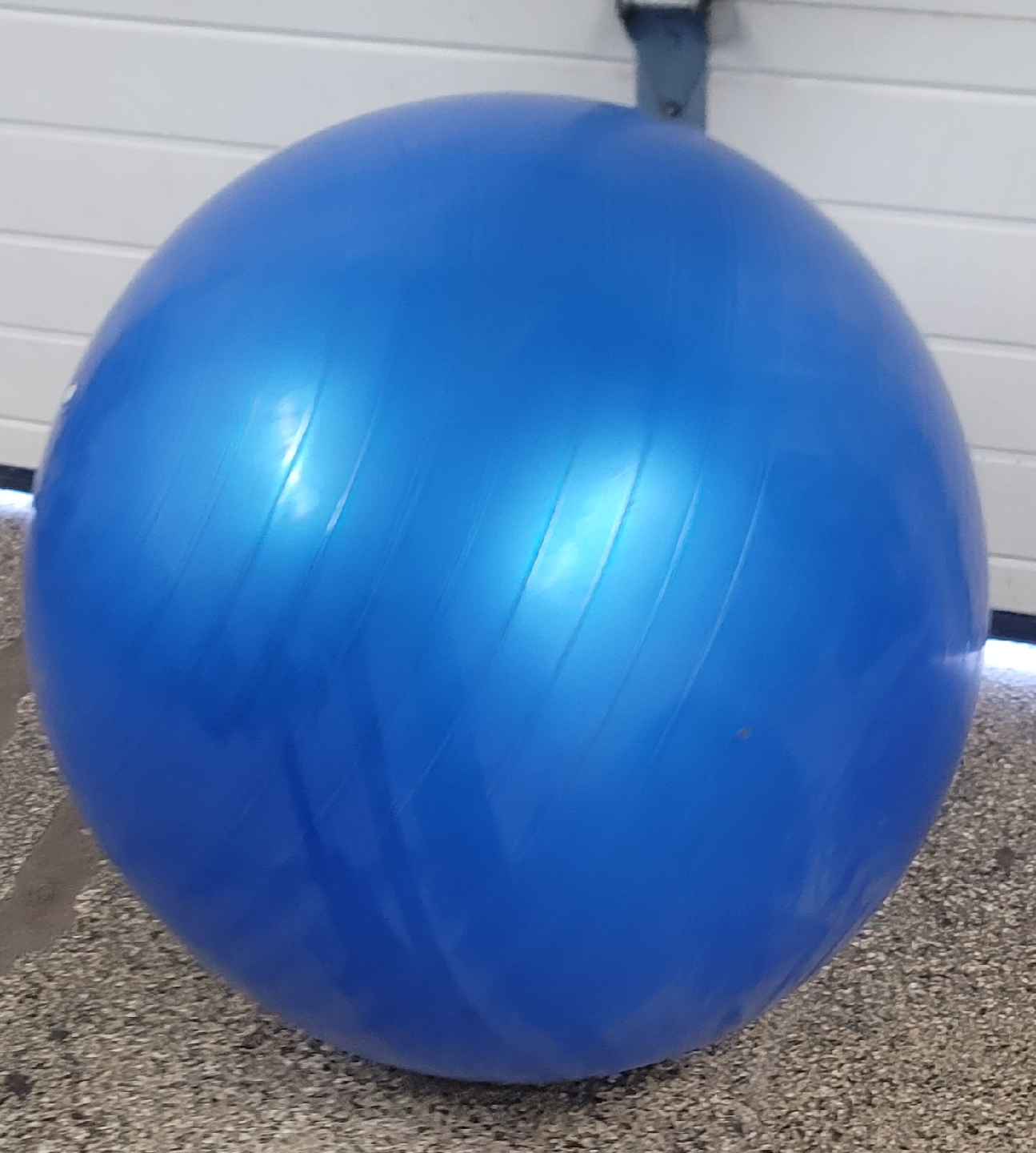 Blue Exercise Ball