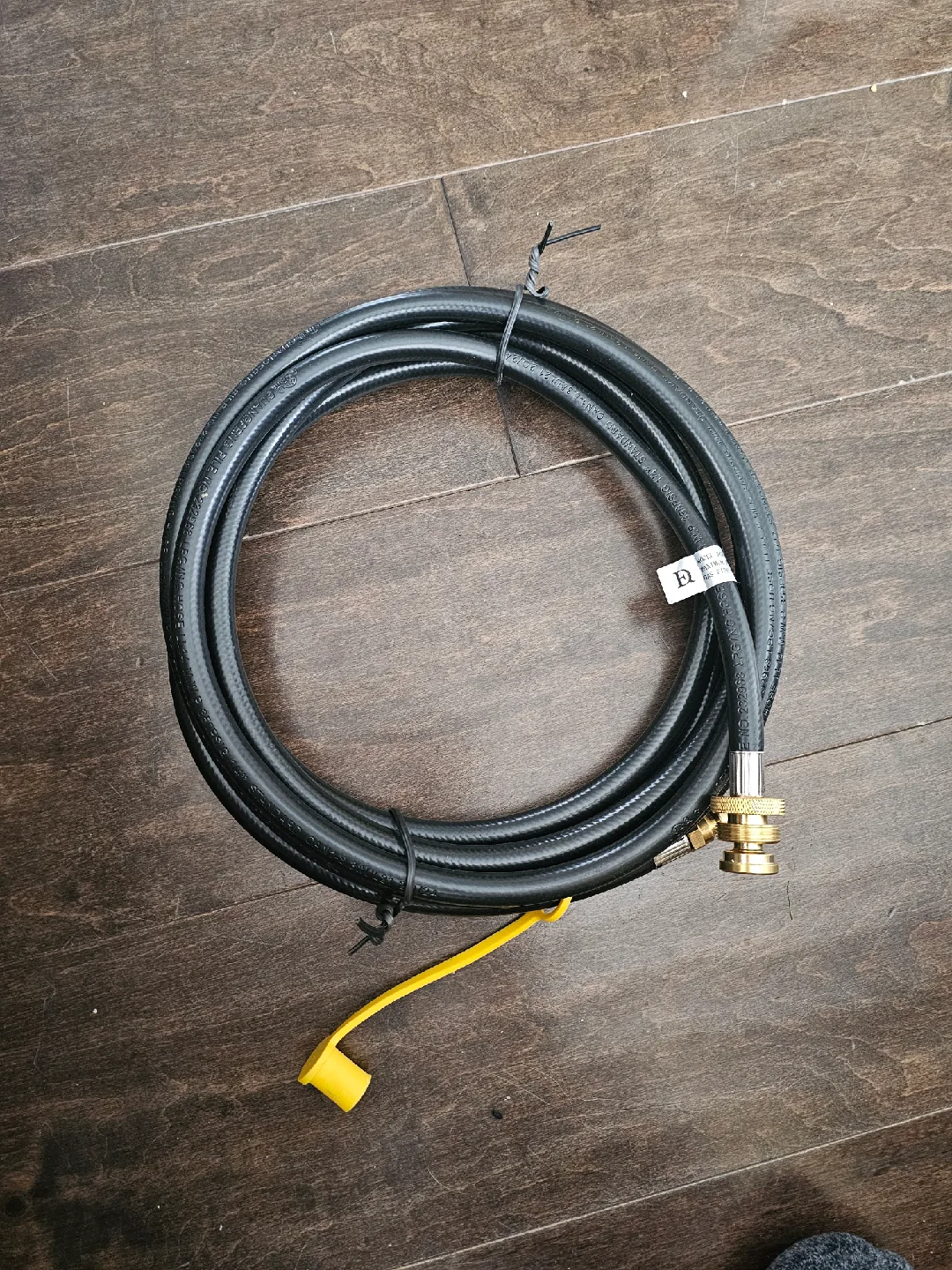 GasSaf 15FT Quick Connect Propane Hose for RV to Grill,1/4" ... thumbnail