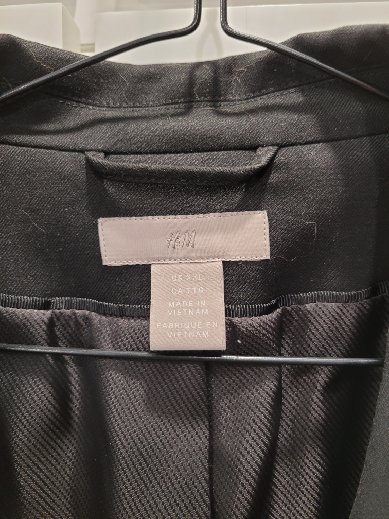 H&M Black Blazer - Size XXL - photo 2