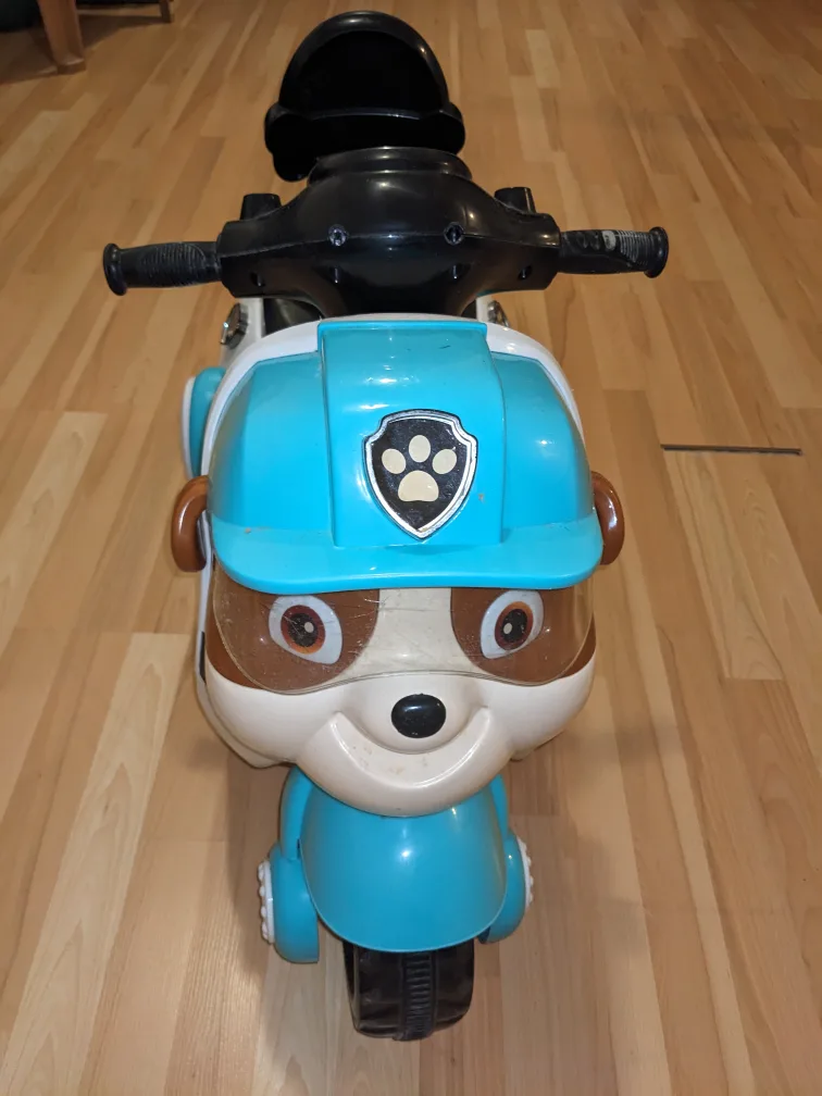 Paw Patrol Chase Motorcycle Ride-On Toy (not working) image indicator(2)