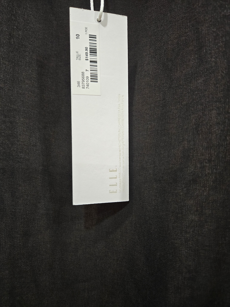 Brand New ELLE RW&CO. Black Dress - Size 10 - photo 2