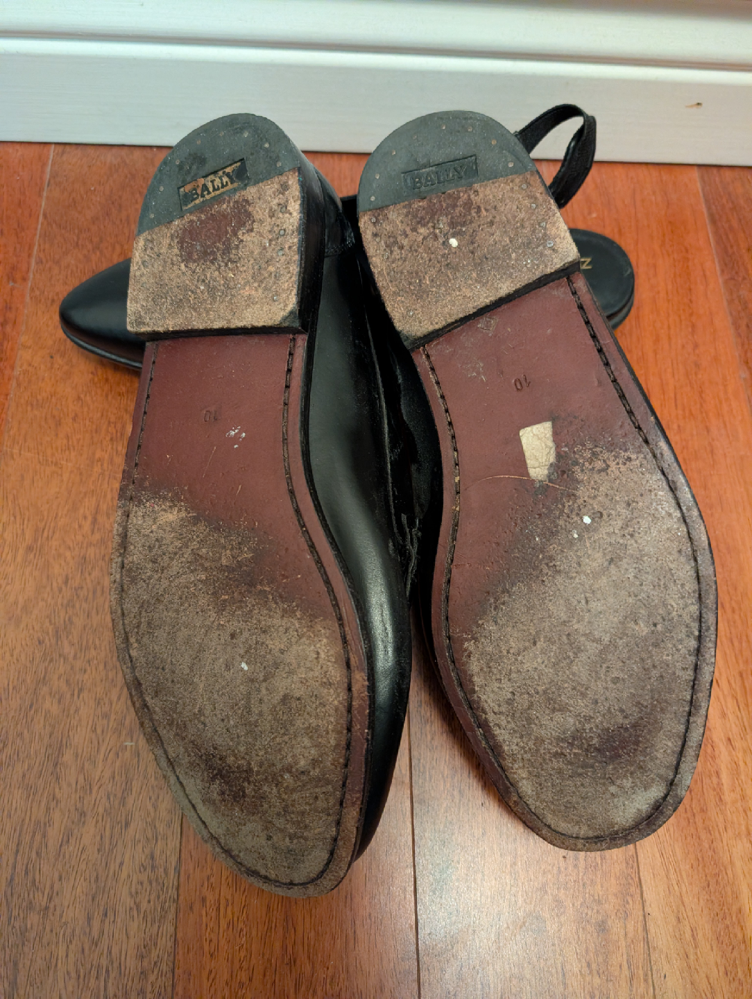 Bally Men's Black Leather Penny Loafers - photo 4