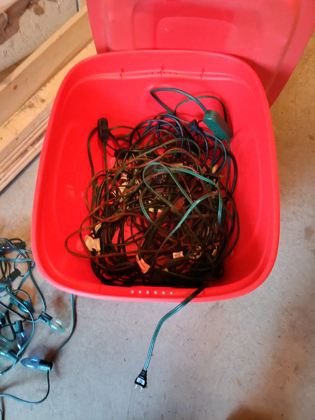 Vintage Christmas String Lights - Multi-Color image indicator(10)