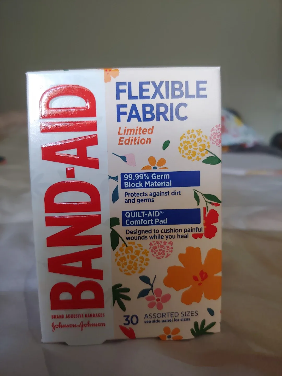 Band-Aid Flexible Fabric Bandages - 30 assorted sizes thumbnail