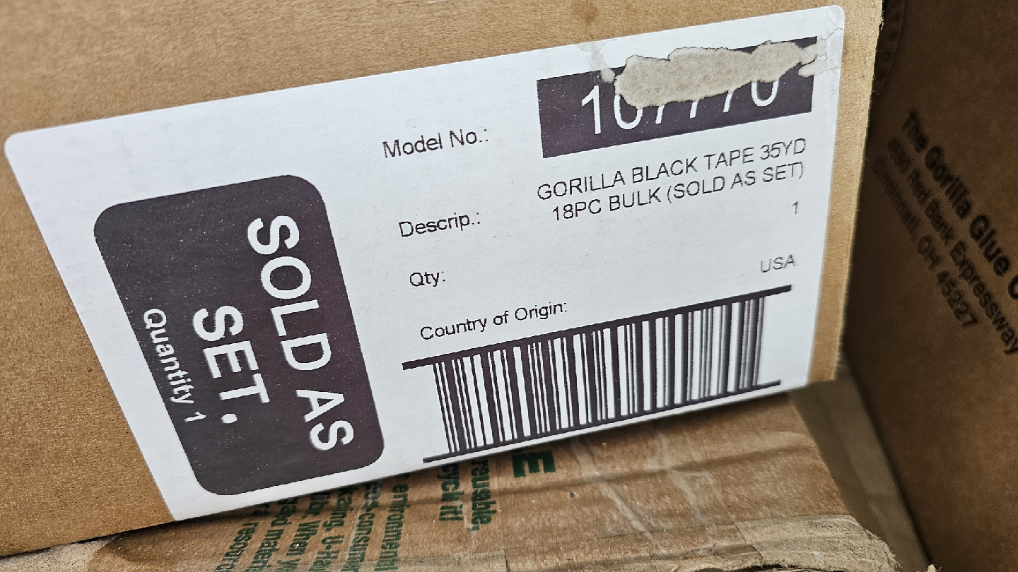 Brand New Gorilla Tape Rolls - photo 3
