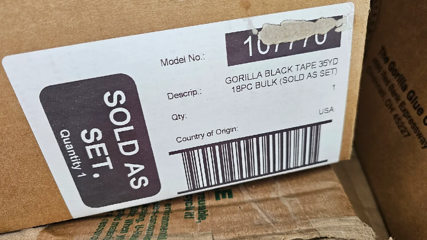 Brand New Gorilla Tape Rolls image indicator(3)