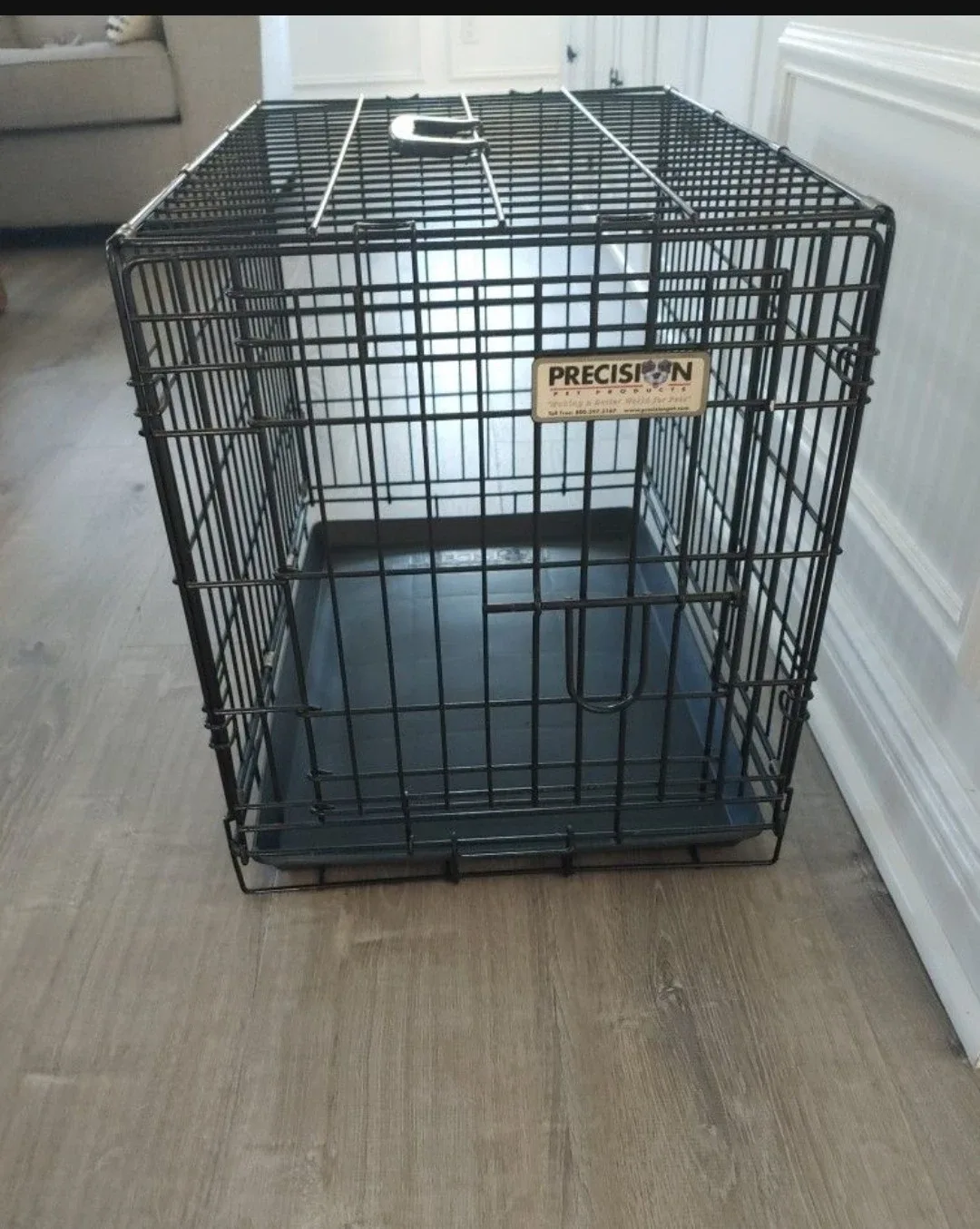 Precision Pet Products Black Dog Crate image indicator(2)