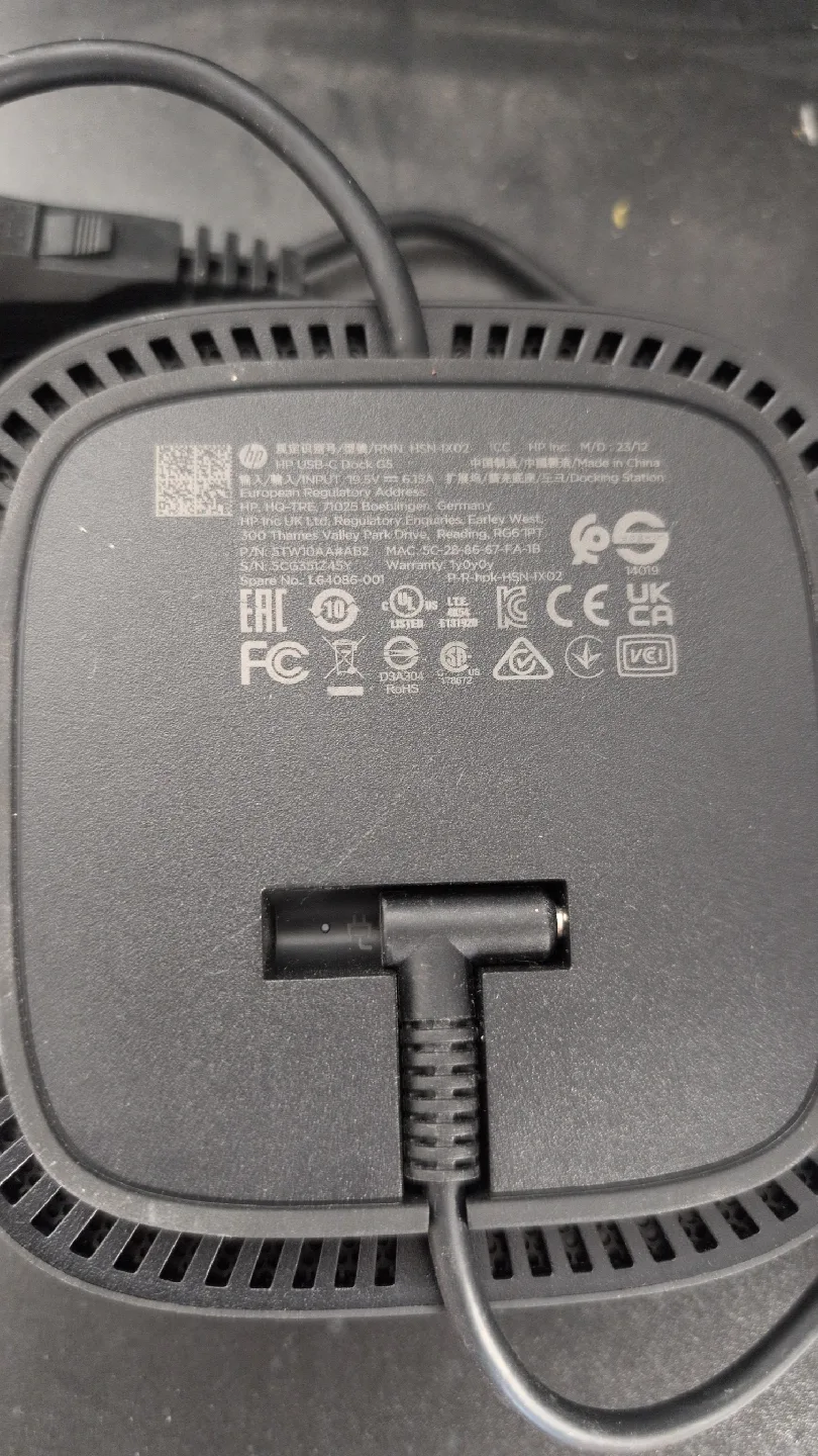 HP USB-C Dock G5 image indicator(2)