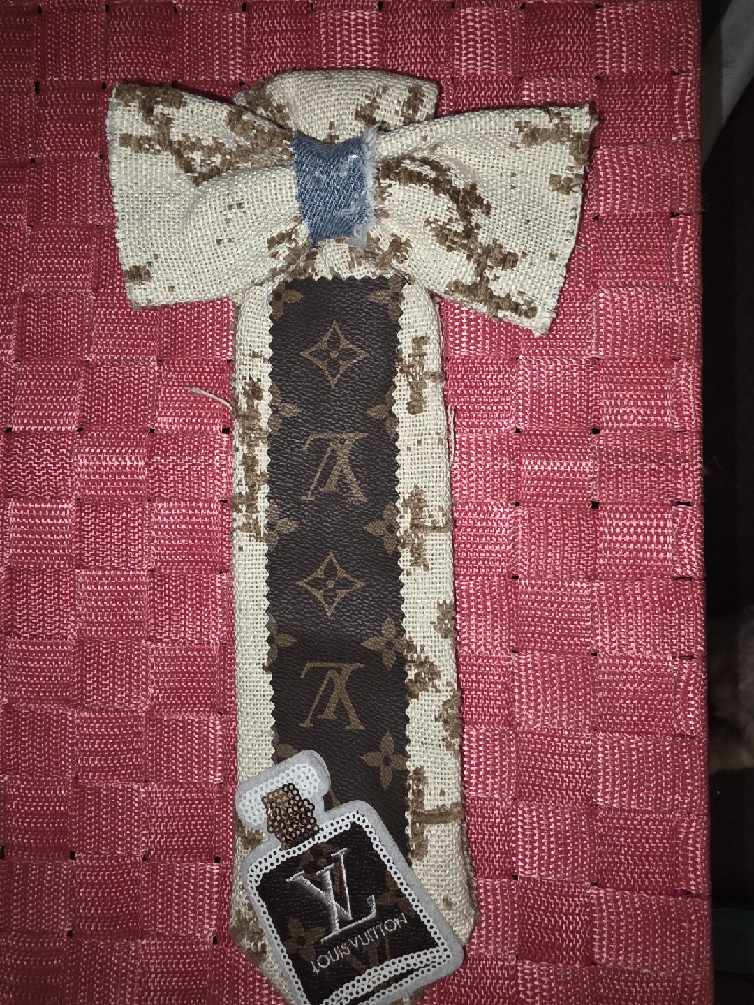 Louis Vuitton Inspired Bow Tie