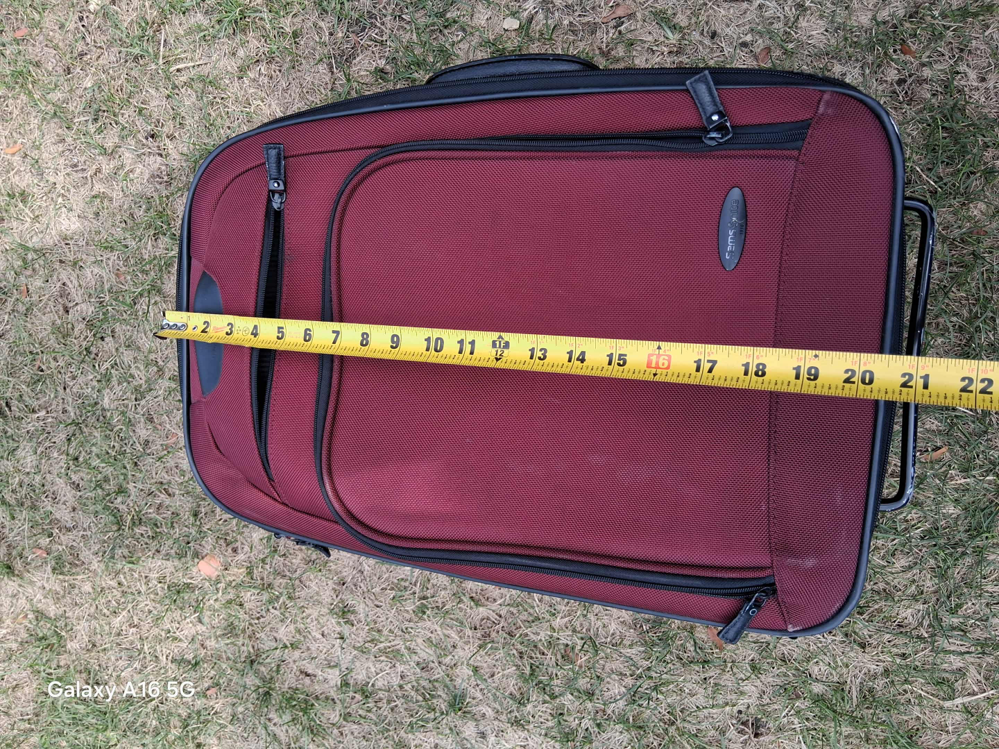 FLYTE Red Rolling Suitcase - 22 inch - photo 4