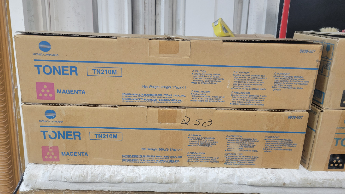 Konica Minolta TN210C Cyan Toner Cartridge - photo 2