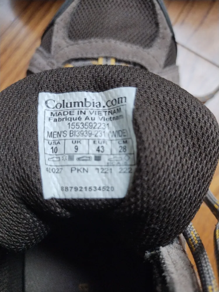 Columbia Men's BI3939-231 Hiking Boots - Size 10 image indicator(4)