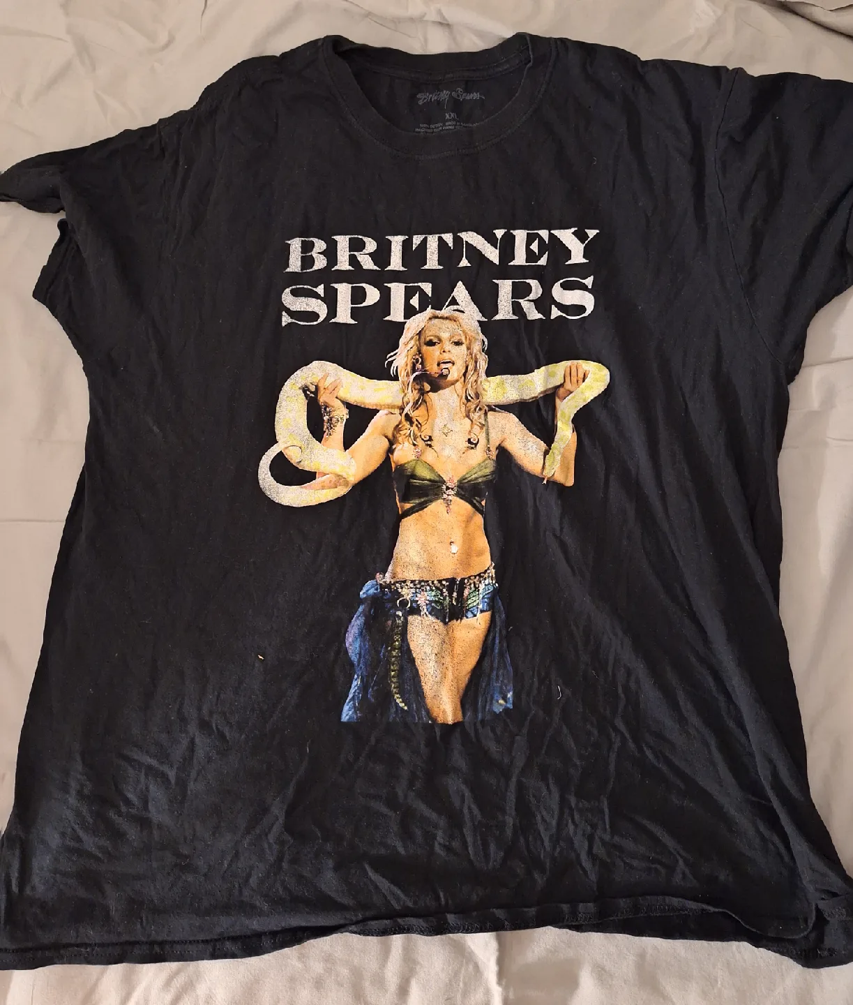Britney Spears Black T-Shirt - XXL thumbnail
