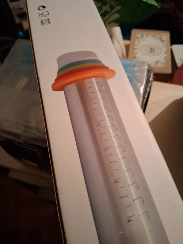 Stainless Steel Rolling Pin with Adjustable Discs image indicator(2)